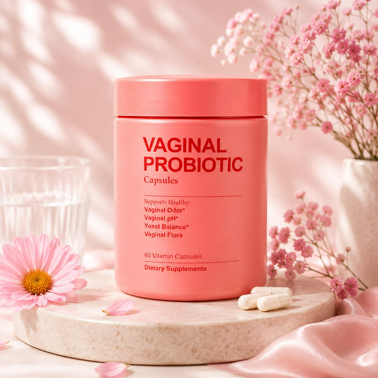FloraBalance | Probiótico Vaginal em capsulas | 60 Und