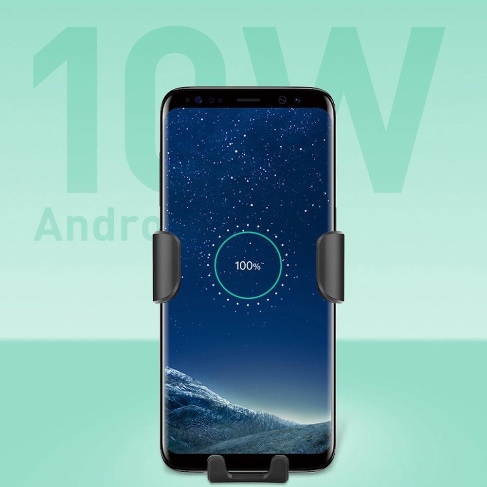 Carregador Sem Fios Premium para Carro – iPhone & Samsung